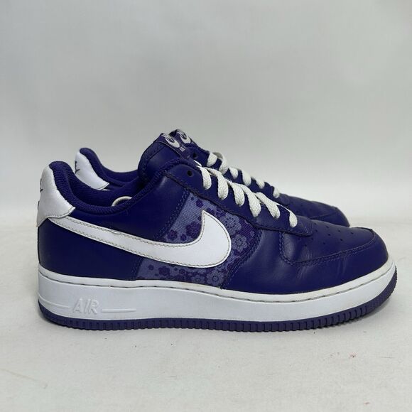 Nike Shoes Air Force 1 ‘07 WMNS “Varsity Purple” 2024 - Picture 4 of 9